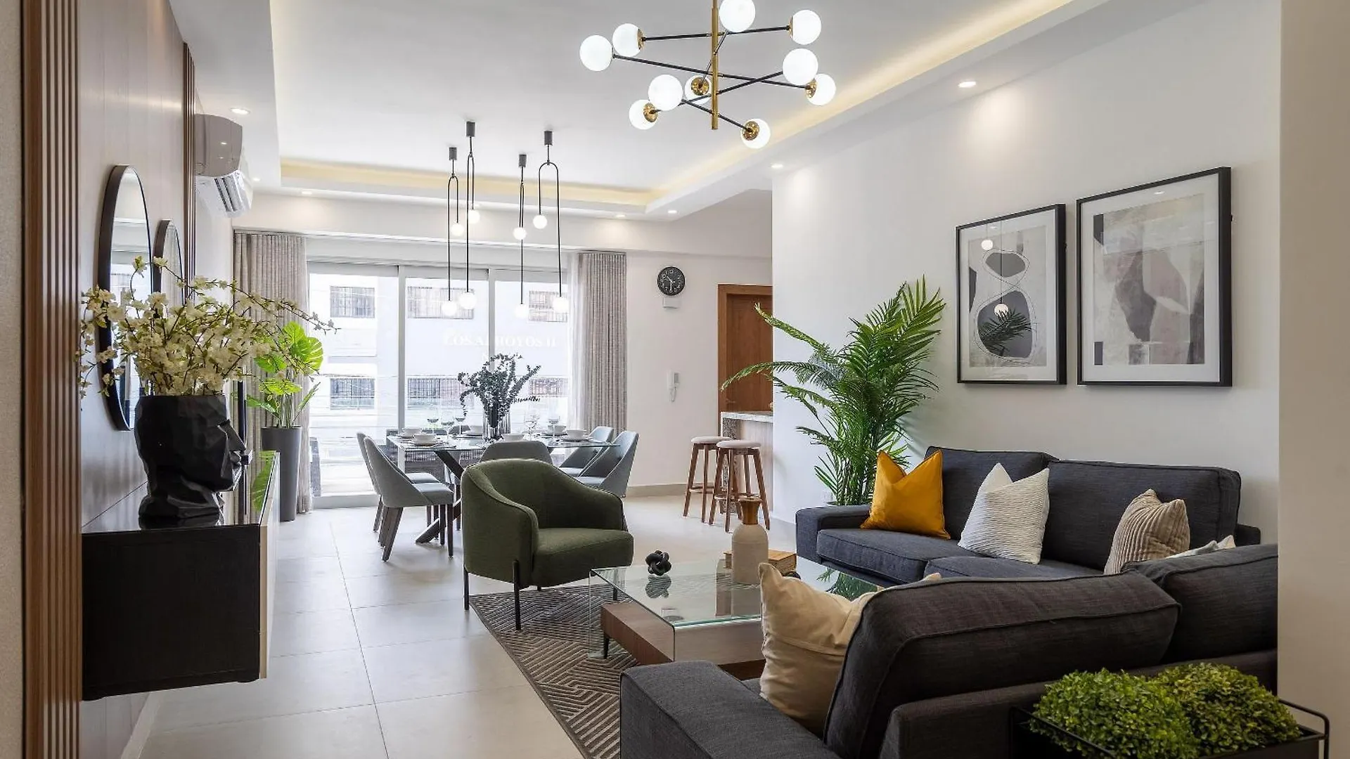Splendid-Kingbed-3Br-Pool-Ac-Modern-Wifi-Yellowkey Σάντο Ντομίγκο Σπίτι διακοπών